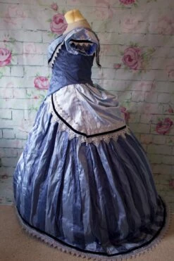 1860's Cinderella Dress Cosplay Costume With Petticoat