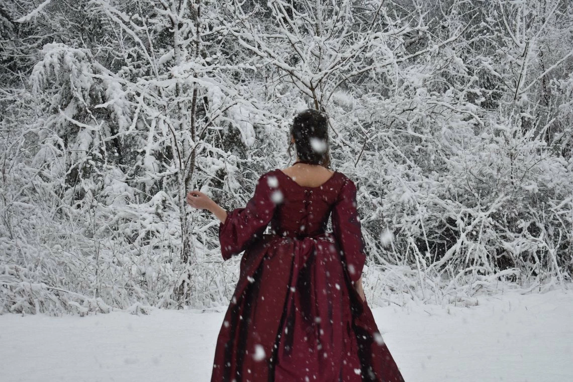 18th Century Dress Marie Antoinette Dress Gown Cosplay Costume 6 18th Century Dress Marie Antoinette Dress Gown Cosplay Costume - Image 4