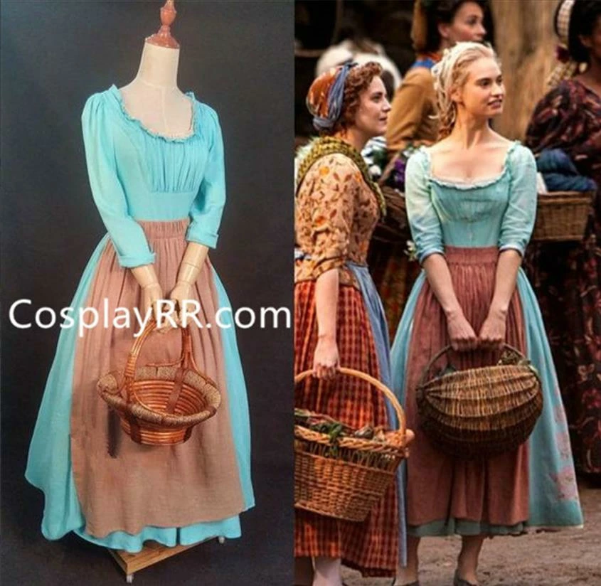 Movie New Cinderella Maid Costume Cinderella Dress For Sale 3 Movie New Cinderella Maid Costume Cinderella Dress For Sale