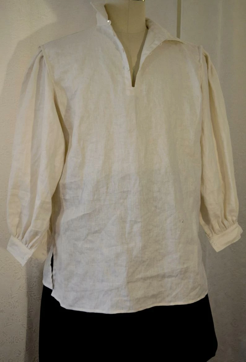 Outlander Jamine Costume Jamine Outfit (Shirt Only) 3 Outlander Jamine Costume Jamine Outfit (Shirt Only)