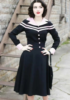 Agent Carter Costume Cosplay Swing Dress