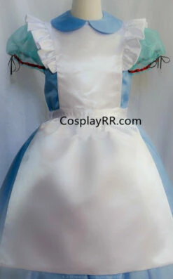 Alice In Wonderland Alice Costume With Apron Pinafore