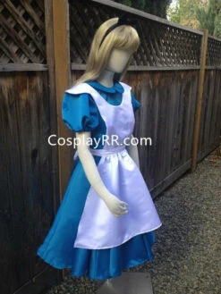 Alice In Wonderland Alice Costume -EpicCosplay Shop Alice in Wonderland Version C Animation Style Adult Costume 4
