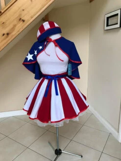 American Flag Costume,Cosplay Cape USO Cape -EpicCosplay Shop Americanflagcostume 1