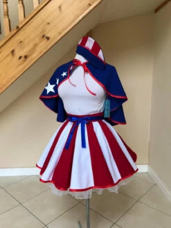 American Flag Costume,Cosplay Cape USO Cape -EpicCosplay Shop Americanflagcostume 2