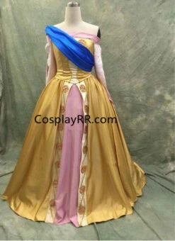 Anastasia Yellow Dress Anastasia Costume For Adults Plus Size -EpicCosplay Shop Anastasia Cosplay Dress 4