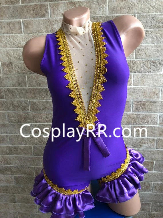 Anne Wheeler Costume Adults For Sale With Rhinestones Gloves - Image 2