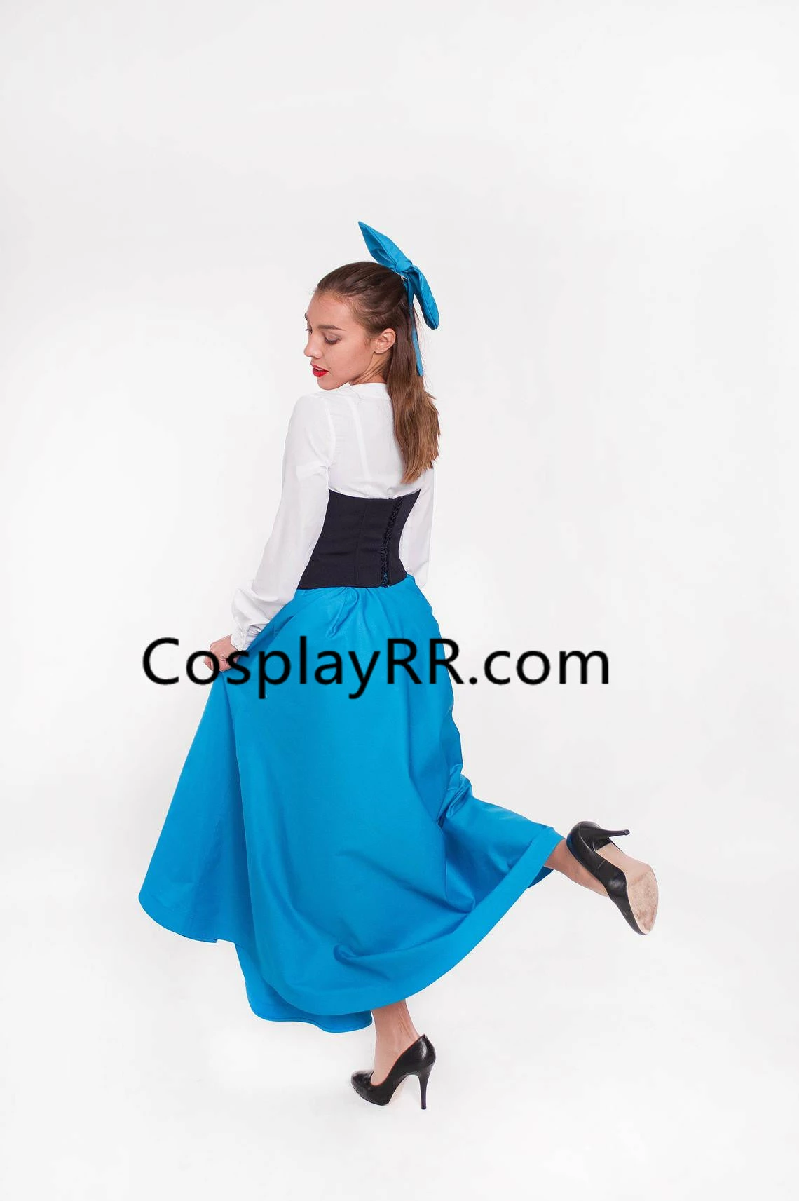 Ariel Blue Dress Halloween Costume Plus Size 5 Ariel Blue Dress Halloween Costume Plus Size - Image 3