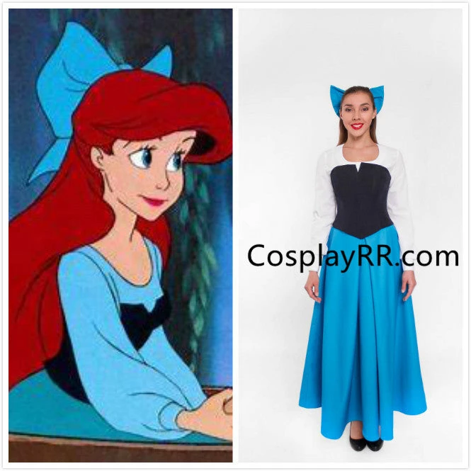 Ariel Blue Dress Halloween Costume Plus Size 3 Ariel Blue Dress Halloween Costume Plus Size
