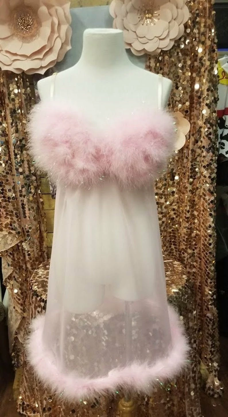 Austin Powers Movie - Kendall Jenner Fembot Costume Pink Dress With Gloves 3 Austin Powers Movie - Kendall Jenner Fembot Costume Pink Dress With Gloves