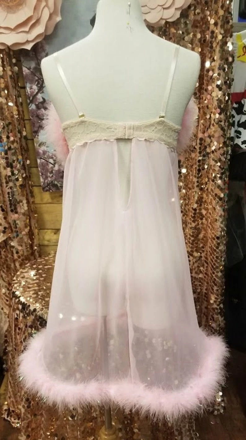 Austin Powers Movie - Kendall Jenner Fembot Costume Pink Dress With Gloves 5 Austin Powers Movie - Kendall Jenner Fembot Costume Pink Dress With Gloves - Image 3