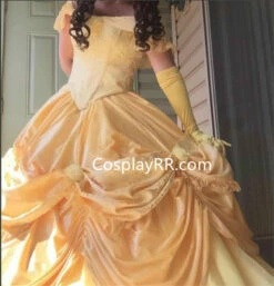 Belle Dress Ball Gown Costume From Beauty And The Beast -EpicCosplay Shop Beauty and the Beast Belle Gown 2