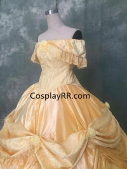Belle Dress Ball Gown Costume From Beauty And The Beast -EpicCosplay Shop Beauty and the Beast Belle Gown 5