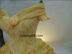 Princess Belle Dress Cosplay Costume Plus Size -EpicCosplay Shop Belle Costume Princess 3