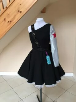 Female Winter Soldier Cosplay Dress Cosplay Costume 19 Female Winter Soldier Cosplay Dress Cosplay Costume -EpicCosplay Shop BlackCosplaydress 2