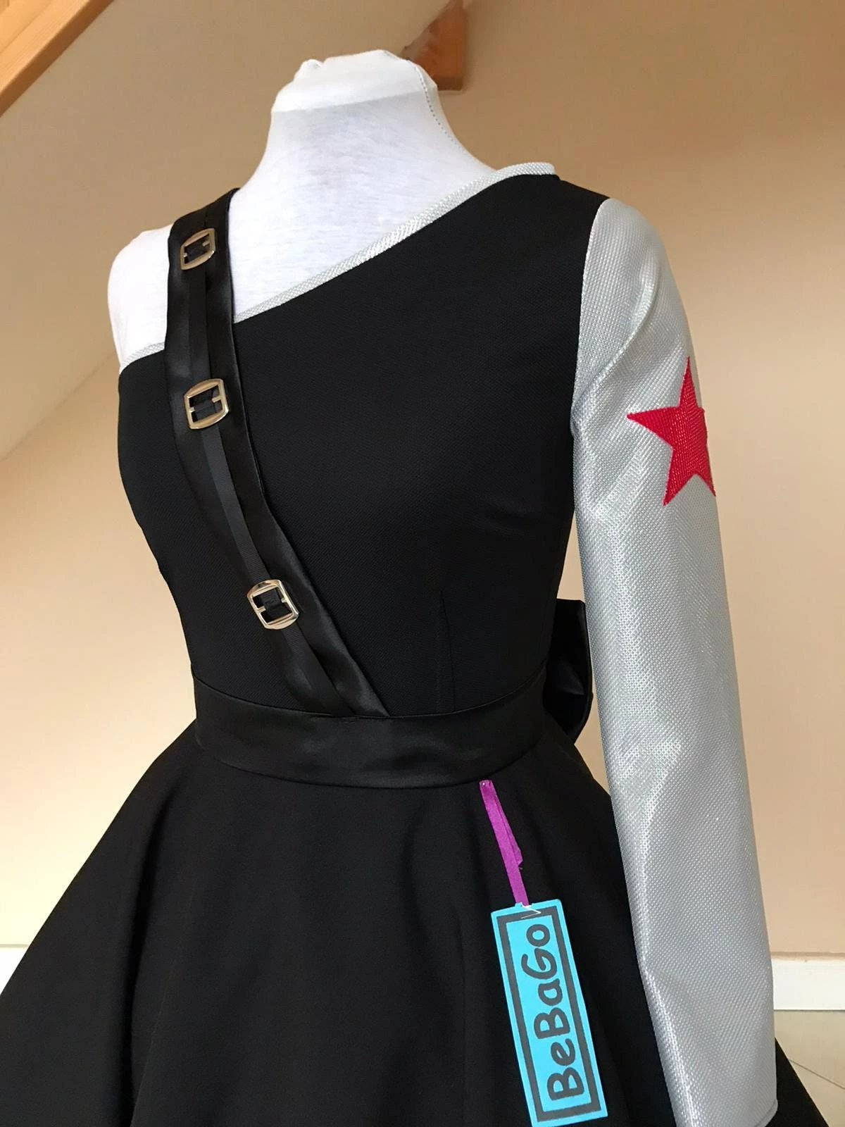 Female Winter Soldier Cosplay Dress Cosplay Costume 11 Female Winter Soldier Cosplay Dress Cosplay Costume - Image 9