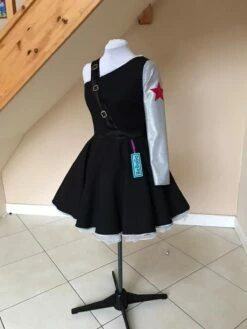 Female Winter Soldier Cosplay Dress Cosplay Costume 15 Female Winter Soldier Cosplay Dress Cosplay Costume -EpicCosplay Shop BlackCosplaydress 6