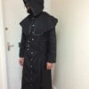 Black Cotton Drill Ghost Nameless Ghoul Infestissumam Cosplay Costume -EpicCosplay Shop Black Cotton Drill Ghost Nameless Ghoul Infestissumam Cosplay Costume 1