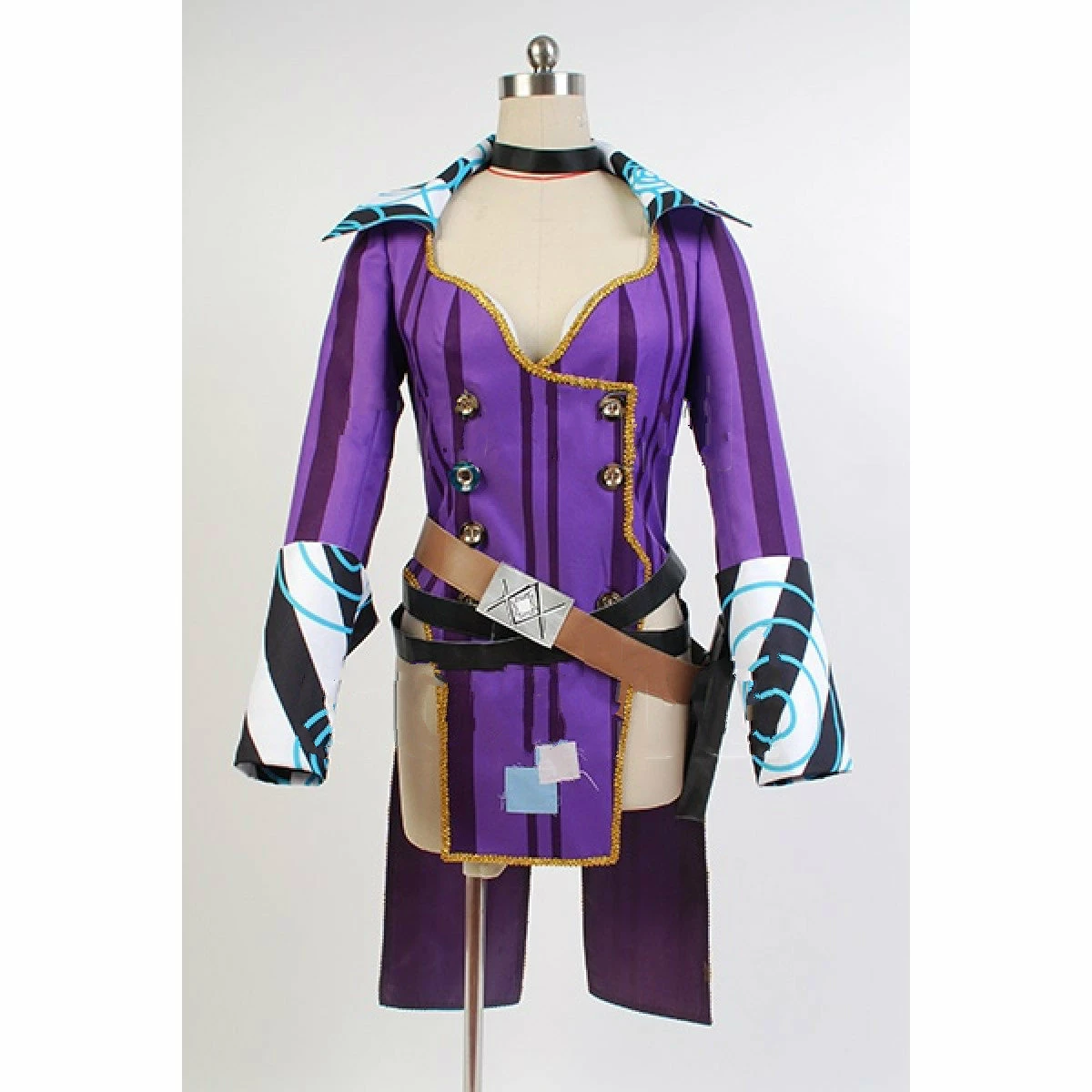 Borderlands 2 Mad Moxxi Costume Purple Uniform Outfits - Image 2