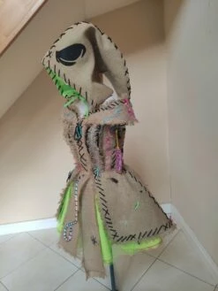 Burlap Monster Costume Bug Filled Burlap Sack Dress -EpicCosplay Shop BugfilledBurlapSackdress 1