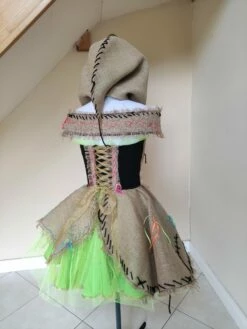 Burlap Monster Costume Bug Filled Burlap Sack Dress -EpicCosplay Shop BugfilledBurlapSackdress 6