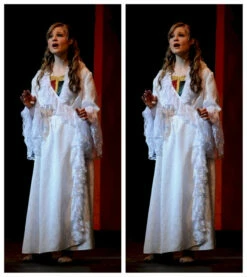 Christine Daae Costume Phantom Of The Opera White Dress