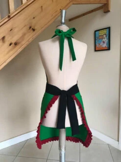 Festive Christmas Apron Christmas Elf Unisex Apron -EpicCosplay Shop ChristmasElfUnisexApron 3