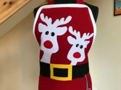 Christmas Miss Santa Apron, Festive Christmas Apron, Reindeer Christmas Apron -EpicCosplay Shop ChristmasmissSantaApron 8 32f400a0 4a11 4102 9169 a8ac8a4c59a8