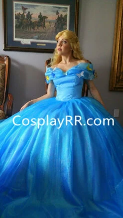 Movie 2015 New Cinderella Dress Costume For Sale