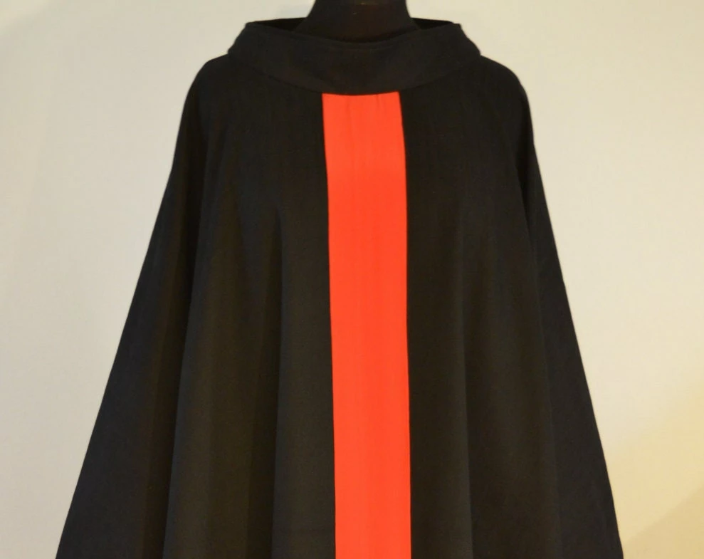 Made To Order Costume Dress Priest Clergy Chasuble Cape 4 Made To Order Costume Dress Priest Clergy Chasuble Cape - Image 2