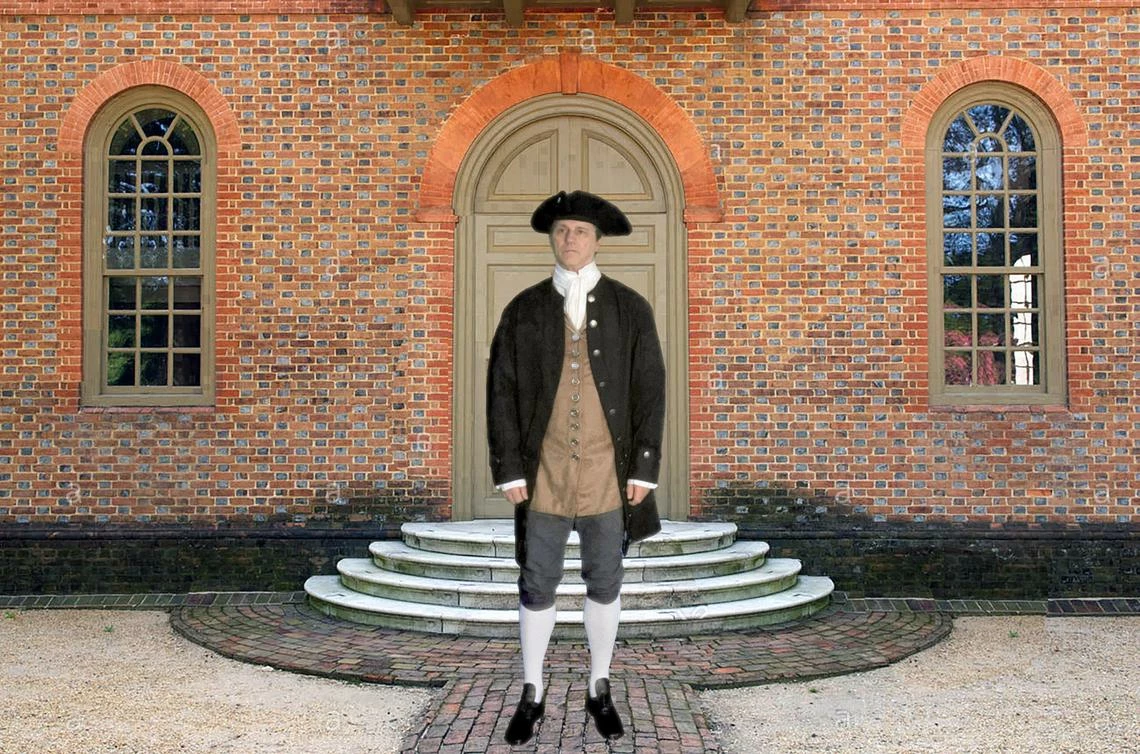 Colonial Victorian Edwardian Frock Coat Waistcoat Or Vest Shirt Cravat Jabot And Breeches - Image 2