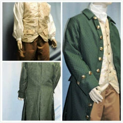 Colonial Victorian Edwardian Frock Coat Waistcoat Or Vest Shirt Cravat Jabot And Breeches -EpicCosplay Shop Colonial Victorian Edwardian Frock Coat Waistcoat or vest shirt cravat jabot and breeches 5