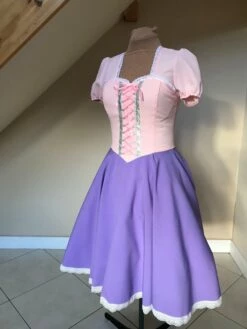 Adult Princess Rapunzel Dress Halloween Costume -EpicCosplay Shop CosplayPrincessdress 2