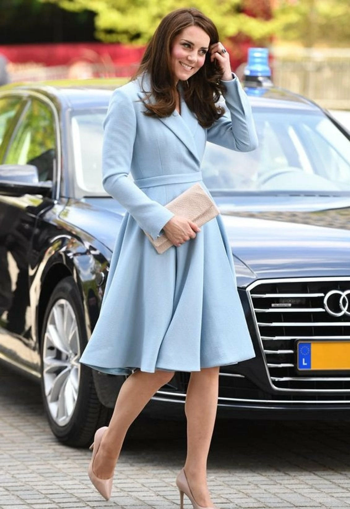 Cosplay Kate Middleton Blue Dress 4 Cosplay Kate Middleton Blue Dress - Image 2