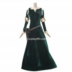 Cosplay Princess Merida Brave Costume For Adults