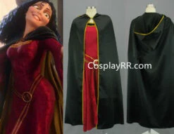 Cosplay Tangled Mother Gothel Costume Women Dress Adult