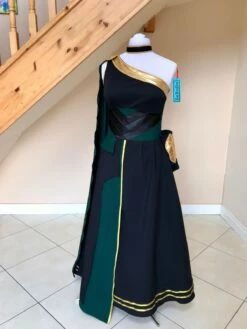 Lady Fmale Loki Dress Cosplay Costume 15 Lady Fmale Loki Dress Cosplay Costume -EpicCosplay Shop Cosplaydress 3