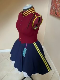 Cosplay Costume Bellhop Dress With Hat Halloween Costume -EpicCosplay Shop Cosplaydress 4 20bb67a7 c44c 43cb 958f cf9ddc463577