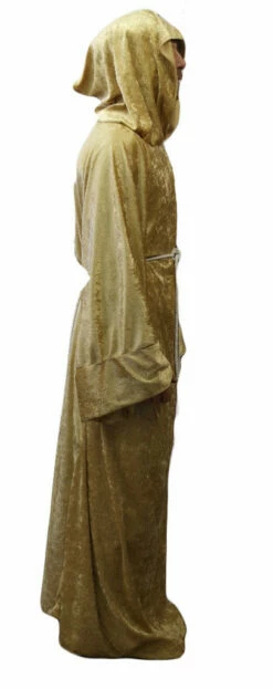 Monk Pagan Wizard Knight Crushed Velvet Unisex Adult Robe With Hood -EpicCosplay Shop Crushedvelvet 2 e2cb1e91 e911 4e12 8c24 2241ac963a10