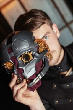 Dishonored 2 Corvo Attano Cosplay Costume Halloween Costume Dishonoured Pc Game Series Steampunk Outfit -EpicCosplay Shop Dishonored2CorvoAttanocosplaycostume 4
