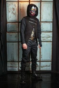 Dishonored 2 Corvo Attano Cosplay Costume Halloween Costume Dishonoured Pc Game Series Steampunk Outfit -EpicCosplay Shop Dishonored2CorvoAttanocosplaycostume 5