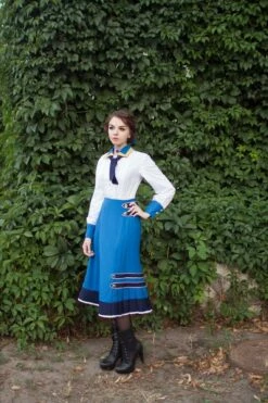 Elizabeth Bioshock Cosplay Costume Outfit Halloween Costume