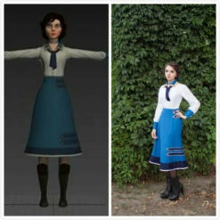Elizabeth Bioshock Cosplay Costume Outfit Halloween Costume -EpicCosplay Shop Elizabeth Bioshock cosplay costume outfit Halloween costume 5
