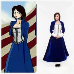 Elizabeth Cosplay Costume Dress Halloween Costume -EpicCosplay Shop Elizabeth cosplay costume dress Halloween costume 5