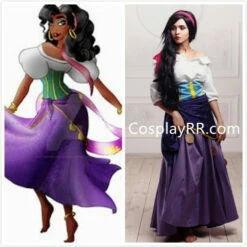 Esmeralda Costume Plus Size Gypsy Dress