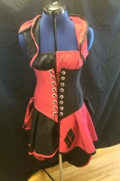 Female Harlequin Costume Harley Quinn Halloween Costume