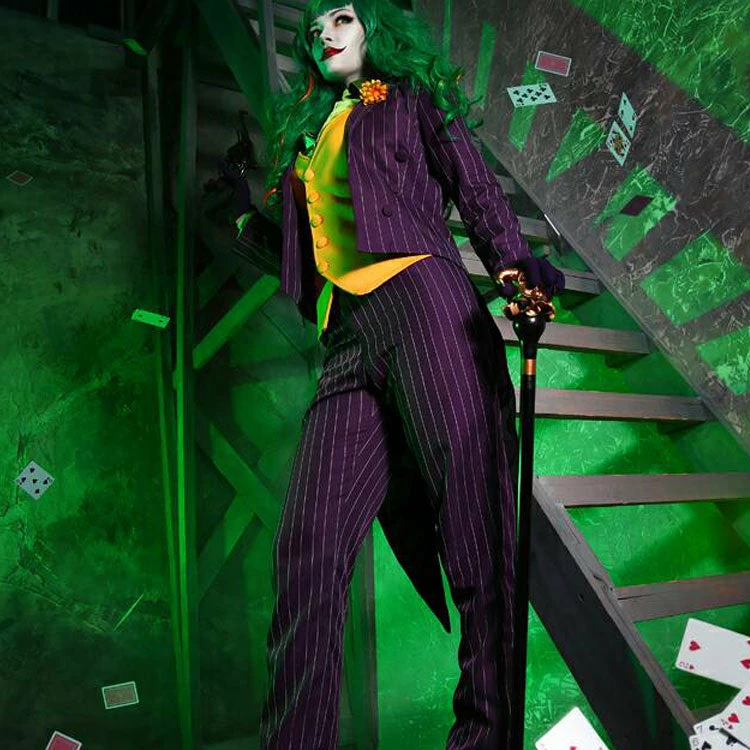Female Joker Costume For Womens Joker Jack Outfits 4 Female Joker Costume For Womens Joker Jack Outfits - Image 2