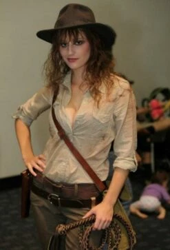 Female Indiana Jones Costume For Ladies Women With Hat