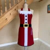 Festive Christmas Apron Christmas Miss Santa Apron -EpicCosplay Shop FestiveChristmasApron 3