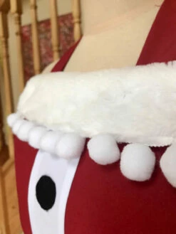 Festive Christmas Apron Christmas Miss Santa Apron -EpicCosplay Shop FestiveChristmasApron 4